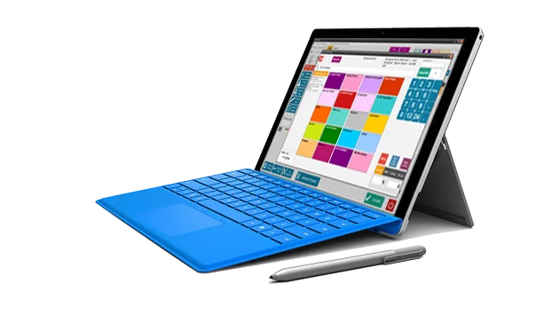 Interface de caisse tactile Vitisoft au caveau : encaissement, ticket et afficheur client